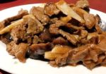 BEEF WITH MUSHROOMS AND BAMBOO SHOOTS